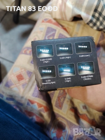 Ултра ярка 5 LED / 8 LED светлина за велосипед, Фар,, снимка 4 - Велосипеди - 53190767