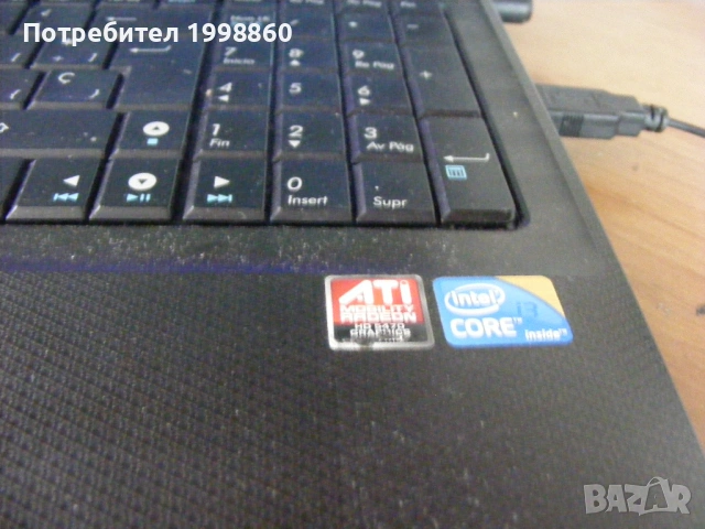 Работещ лаптоп за части ASUS x52j, снимка 7 - Части за лаптопи - 53369800