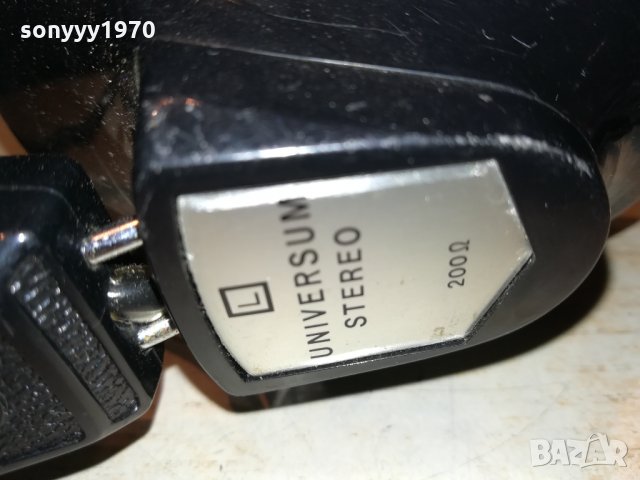 UNIVERSUM STEREO 200 OHM ВНОС GERMANY 0901222014, снимка 9 - Слушалки и портативни колонки - 35382135
