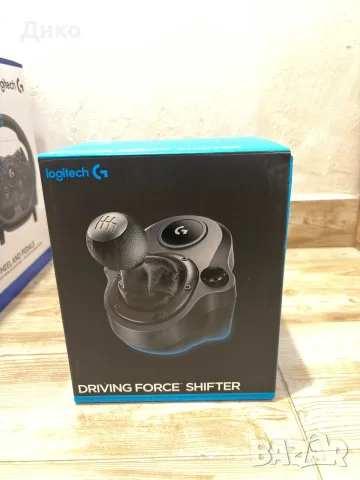 Волан Logitech G923 + Скоростен лост + Гаранция, снимка 4 - Аксесоари - 56244483