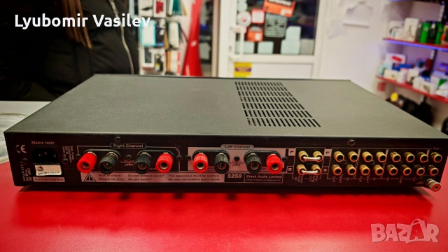 британски усилвател Creek 5250, снимка 2 - Ресийвъри, усилватели, смесителни пултове - 53877758