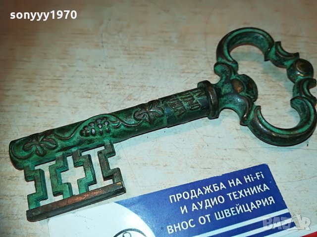 ключ-тирбушон-13х6см-внос франция, снимка 1 - Колекции - 29834153