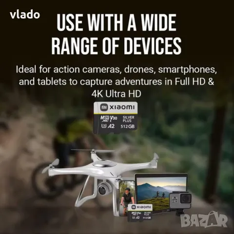 Xiaomi Micro SD Card Memory Card 1TB, снимка 3 - Карти памет - 48252932