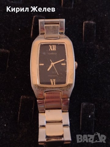 CASIO WATER RESISTANT JAPAN MOVT ЕЛЕГАНТЕН БИЗНЕС МОДЕЛ ДАМСКИ ЧАСОВНИК 27359, снимка 7 - Дамски - 38753260