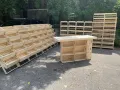 Стъпаловидни дървени стелажи за плод и зеленчук, снимка 16