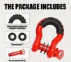 Комплект D-ring шегели за офроуд и теглене, снимка 3