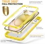 Нов защитен калъф кейс гръб за телефон iPhone 15 6.1 инча Айфон с протектор за екран , снимка 2
