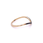 Златен дамски пръстен 0,98гр. размер:56 14кр. проба:585 модел:22482-1, снимка 2