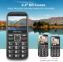 uleway 4G телефон за възрастни с голям екран и две SIM карти, снимка 3