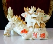 Китайска порцеланова фигура куче Foo,пазител на дома. , снимка 10