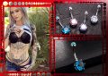 Пиърсинг обица за пъп piercing, снимка 3