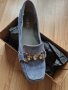 DARIS дамски обувки номер 38,5 нови, естествен велур