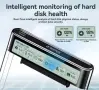Уникален външен SSD/HDD корпус с Интелигентен Дисплей, снимка 2