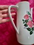 Чайник с красиви рози-порцелан-"Bavaria"-1.500мл. Маркирана за произход.  , снимка 6