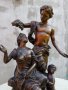 Бронзова статуетка "Зефир и Флора" - 19 век, 12 кг. Жак Бусо френски скулптор , снимка 3
