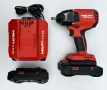 Hilti SiW 6-22 Nuron - Безчетков акумулаторен гайковерт 2x22V 4.0Ah, снимка 1