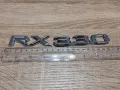 сребрист надпис Lexus RX 330, снимка 2