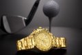 Спортен Златен Мъжки Метален Часовник 48 мм, снимка 5