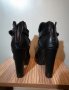 Нови - 35% дамски черни боти на ток 37 номер, снимка 5