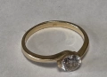 Златен пръстен 2.24гр., снимка 3