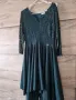 Дамска модерна рокля в маслено зелен цвят , снимка 2