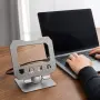Стойка за таблет за бюро Digital One SP01487 P3, метална сгъваема, универсална 4-16", снимка 1