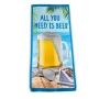 Плажна хавлия All You Need Is Beer, 140×70 см, снимка 1