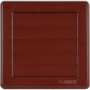 ВЕНТИЛАЦИОННА РЕШЕТКА ГРАВИТАЦИОННА VM 150Х150 G/Ф 100 КАФЯВА, снимка 2