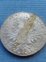 Сребърна монета Австрия талер 1780г. Мария Терезия от Хабсбург 40382 , снимка 4