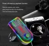 FM трансмитер – Bluetooth RGB – T37, снимка 2
