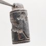 РЕПЛИКА МЕДАЛЬОН ДРЕВЕН БЛИЗКОИЗТОЧЕН ПЕЧАТ АМУЛЕТ ПЕЧАТ ГЕМА, снимка 1