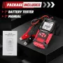 Нов FBT-300 Автотестер за акумулатори 12V/24V за кола, лодка, камион, RV, снимка 8