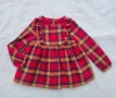 Детска карирана рокля 12-18 месеца, снимка 4