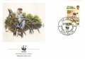 Бруней Дарусалам 1991 - 4 броя FDC Комплектна серия - WWF, снимка 4