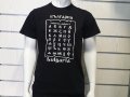 Нова мъжка черна тениска с трансферен печат България, Азбука, снимка 8