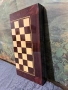 Шах и табла от дърво метални фигури., снимка 8