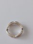 Нов сребърен пръстен, размер 63 (диаметър 2 см)., снимка 3