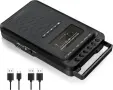 Преносим касетофон и конвертор Gracioso – касети към MP3, USB и TF карта, снимка 1