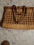 стара плетена бамбукова чанта , снимка 2