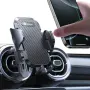Държач за телефон за автомобил, кръгъл, за Mercedes-Benz A/B/C/E/S – Метал, снимка 1