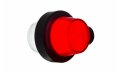 Рогче късо - бяло / червено - NEON - LED, снимка 1 - Аксесоари и консумативи - 35522779