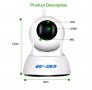 ПРОМО! Full HD 1080P, WirelessHome Security Camera Baby Monitor Night Vision CCTV, снимка 2