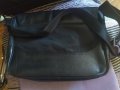 Guess мъжка чанта маркова за през рамо лаптоп естествена кожа -промазан плат 37х27х9см като нова, снимка 6