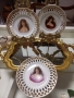 Антикварни чинийки 3бр., снимка 2