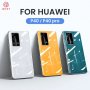 Huawei P40 Pro / P40 Lite E / Плътен силиконов кейс гръб калъф