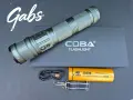 Мощен LED алуминиев фенер COBA CB-G910,TG WICK 3000m 3000м, снимка 3