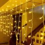 Светеща LED завеса със 120лед светлини, снимка 5