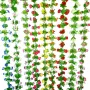 4125 Изкуствена лиана с цветя, 195 см, снимка 16