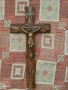 Дървен кръст с разпятие , снимка 1