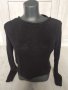 Дамски черен пуловер, снимка 1 - Блузи с дълъг ръкав и пуловери - 31220657